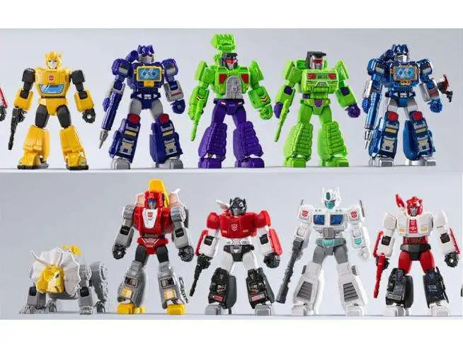 TRANSFORMERS THE AUTOBOT RUN GALAXY VERSION 03 MODEL KIT BLIND Caixa SET (9)