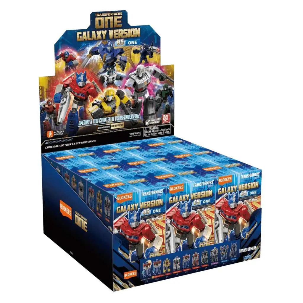 TRANSFORMERS ONE GALAXY VERSION 05 MODEL KIT BLIND Caja SET (9)