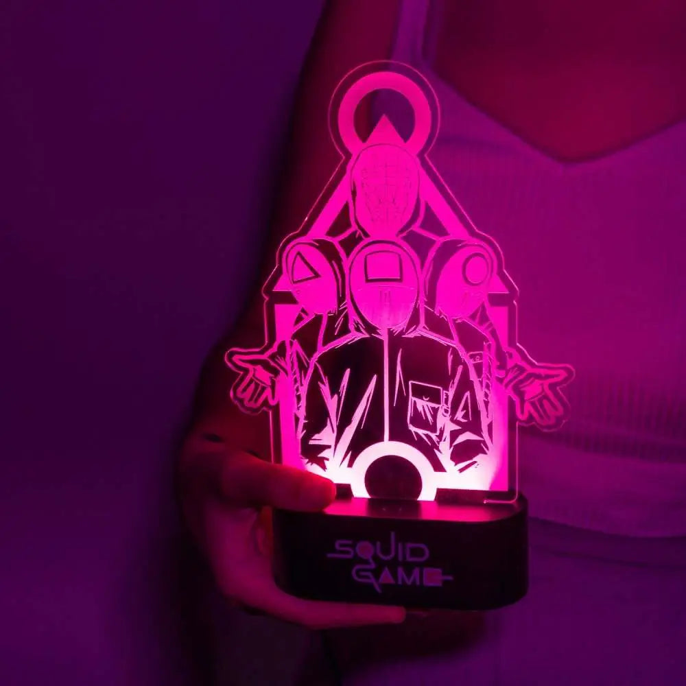 SQUID GAME DESK LED Lámpara Frikytopia