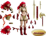 RED SONJA LIMITED GOLD AND RED EPIC HACKS Figura