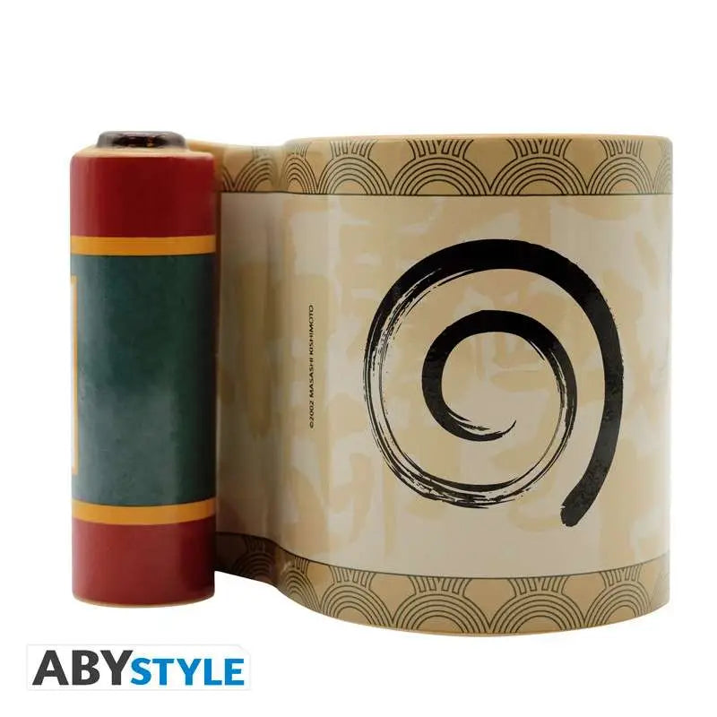NARUTO SHIPPUDEN NARUTO SCROLL 3D HANDLE Taza