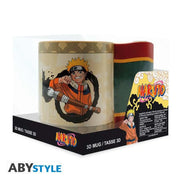 NARUTO SHIPPUDEN NARUTO SCROLL 3D HANDLE Taza