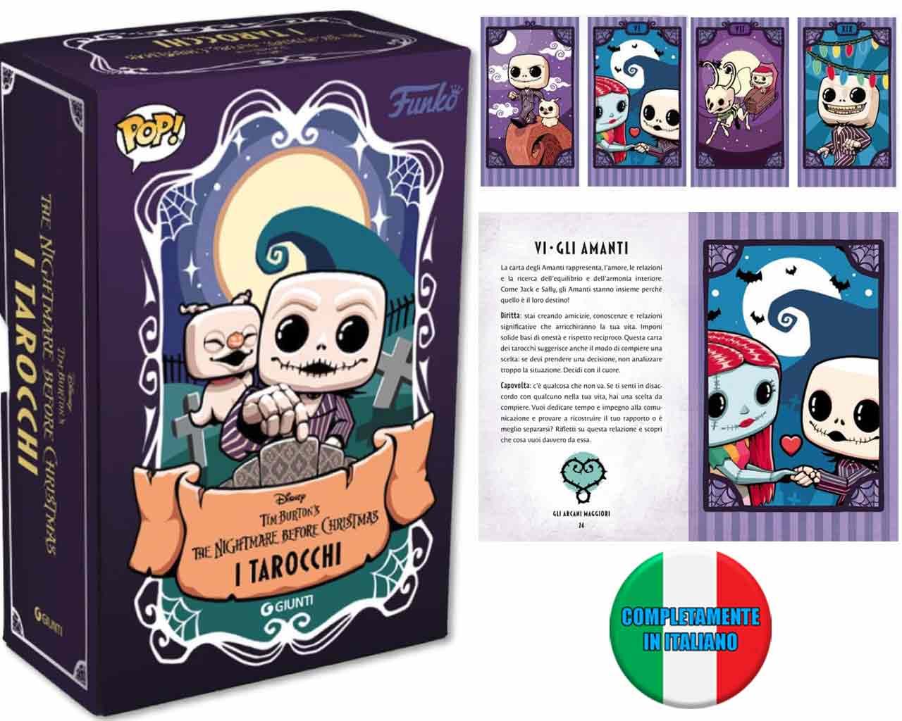 THE NIGHTMARE BEFORE CHRISTMAS FUNKO POP EDITION TAROCCHI Caja SET Frikytopia