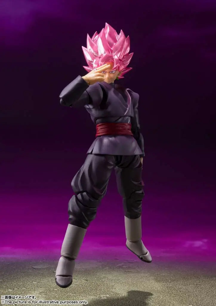 DRAGON BALL GOKU BLACK SUPER SAIYAN ROSE SHF REISSUE Frikytopia