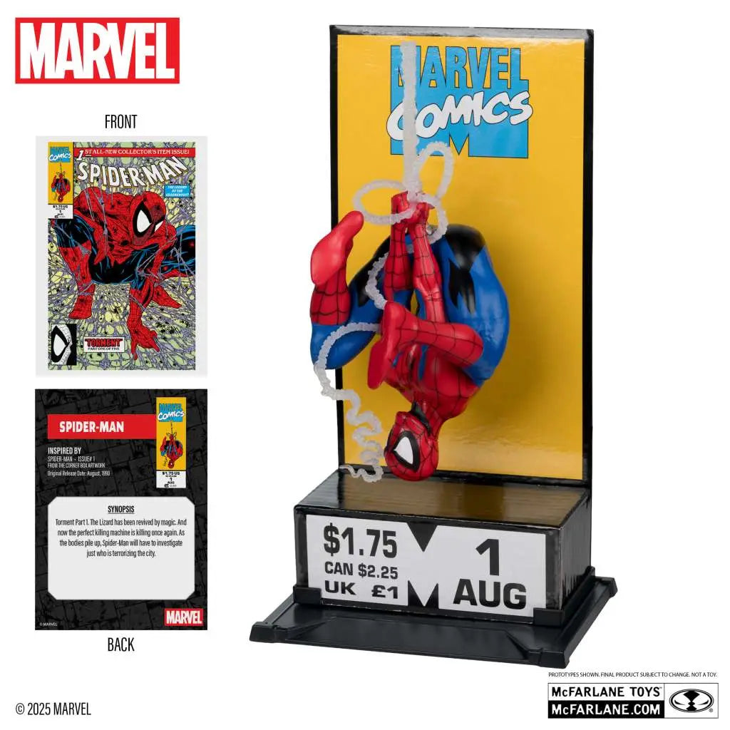 Marvel Collection Estatua PVC 1/10 Spider-Man #1 (Corner Box) 19 cm