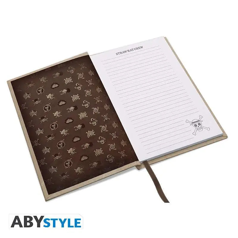 ONE PIECE WANTED LUFFY WANO Libreta A5