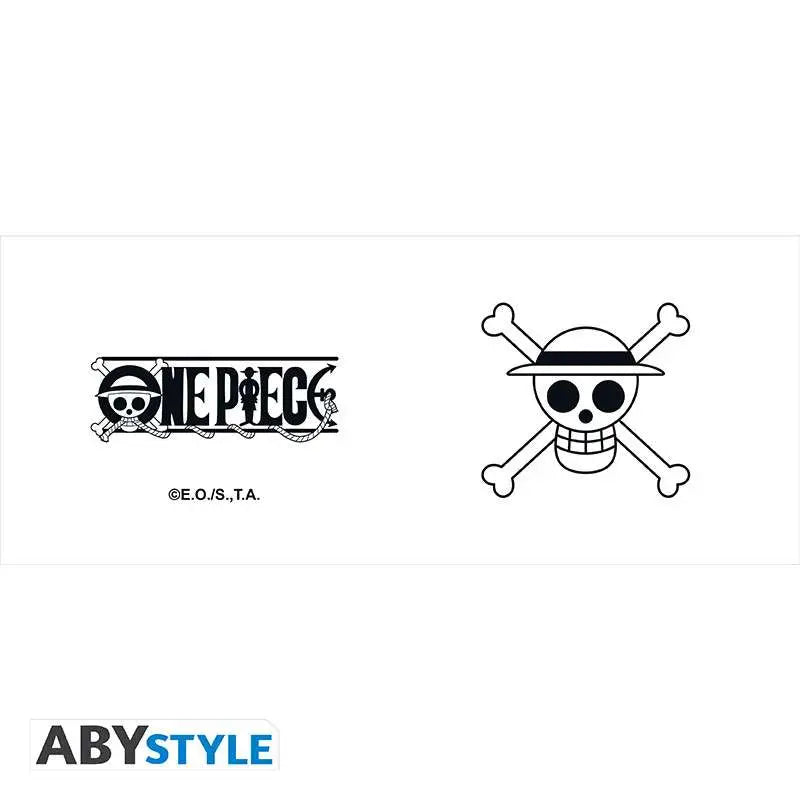 ONE PIECE LUFFY & SKULL Taza CARABINER