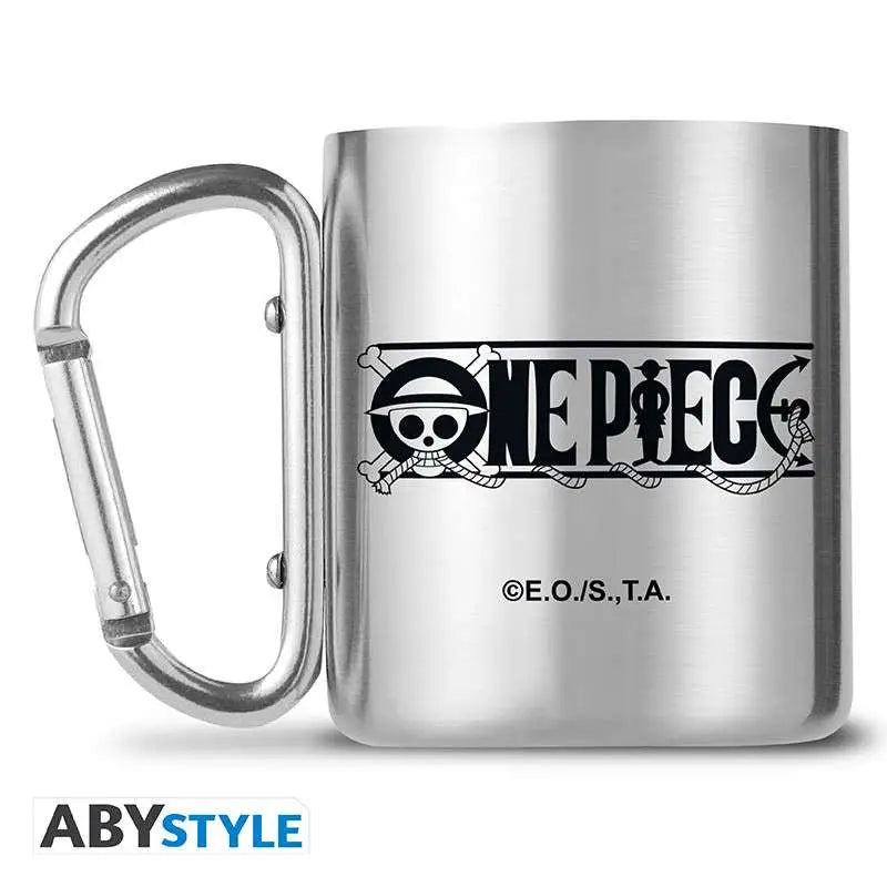 ONE PIECE LUFFY & SKULL Taza CARABINER