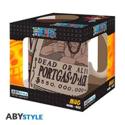 ONE PIECE WANTED ACE Taza
