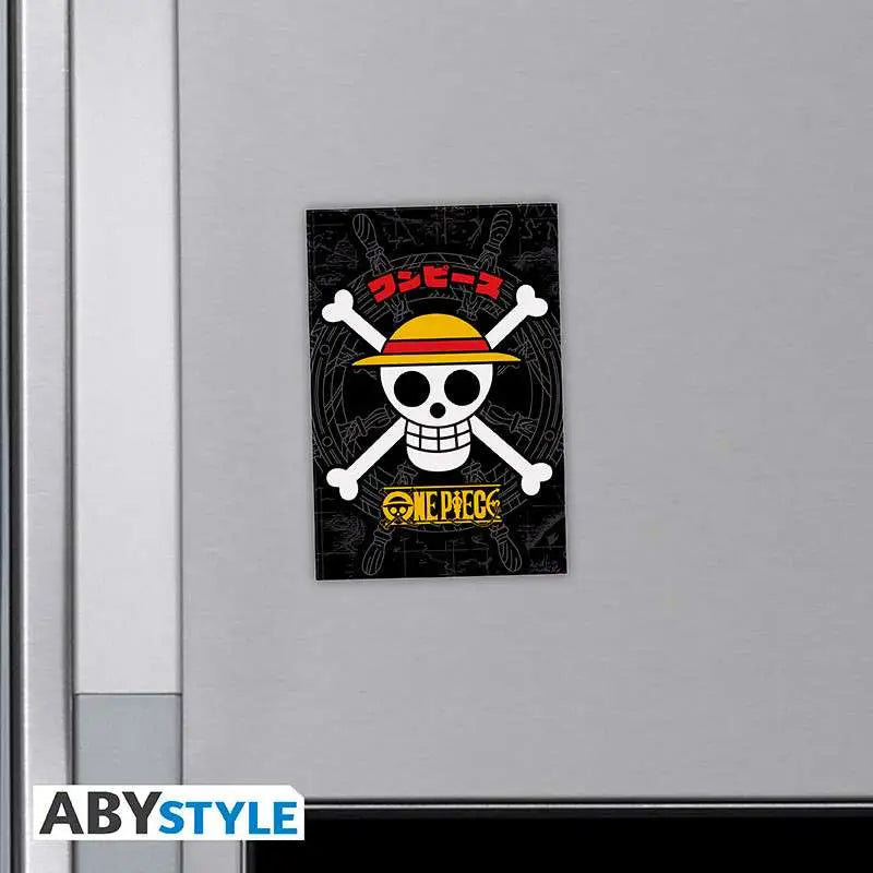 ONE PIECE STRAWHAT SKULL STANDARD Imán