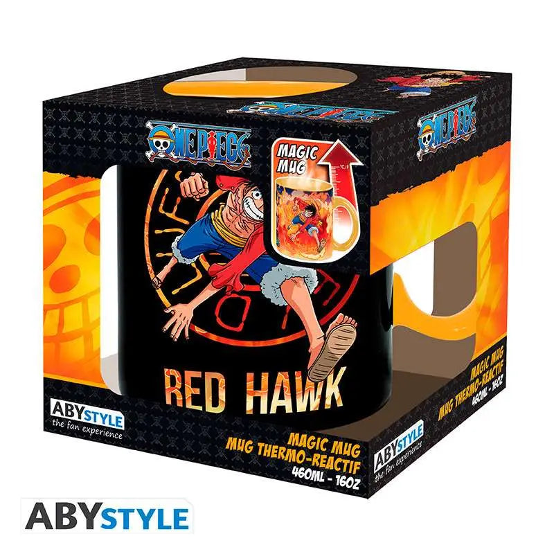 ONE PIECE LUFFY & SABO HEAT CHANGE Taza