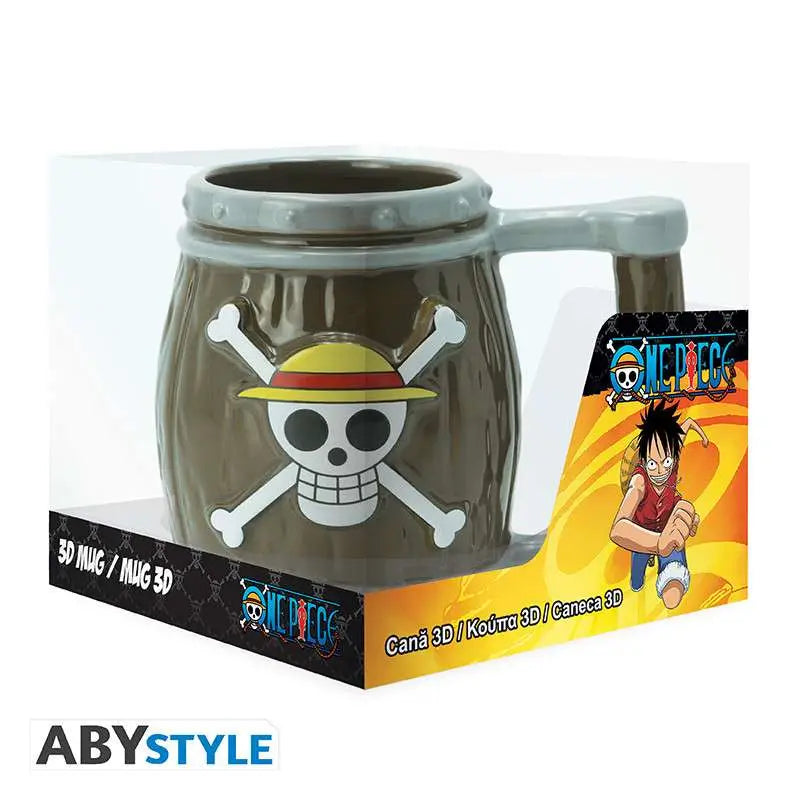 ONE PIECE BARREL 3D Taza
