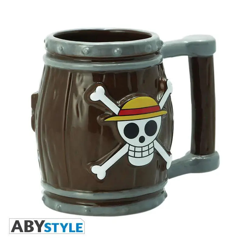 ONE PIECE BARREL 3D Taza