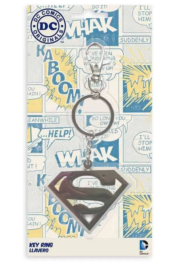 Llavero mosqueton sd toys dc comics superman logo
