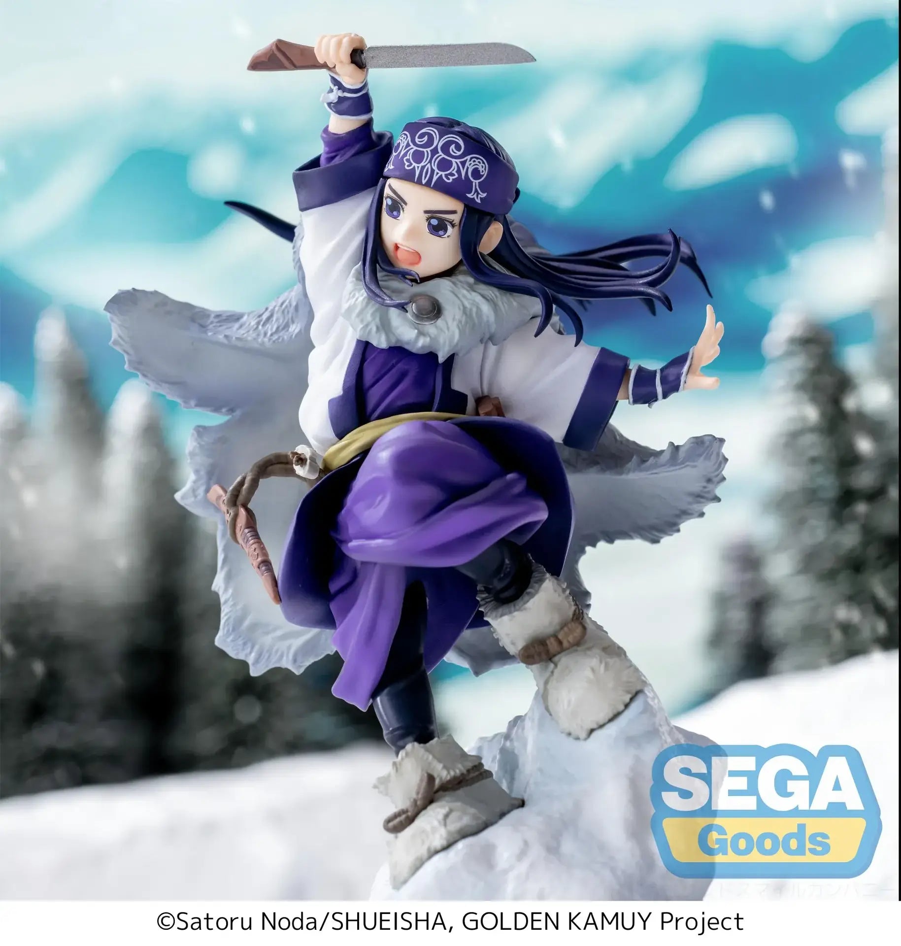 Golden Kamuy Estatua PVC Xross Link Anime Asirpa 11 cm