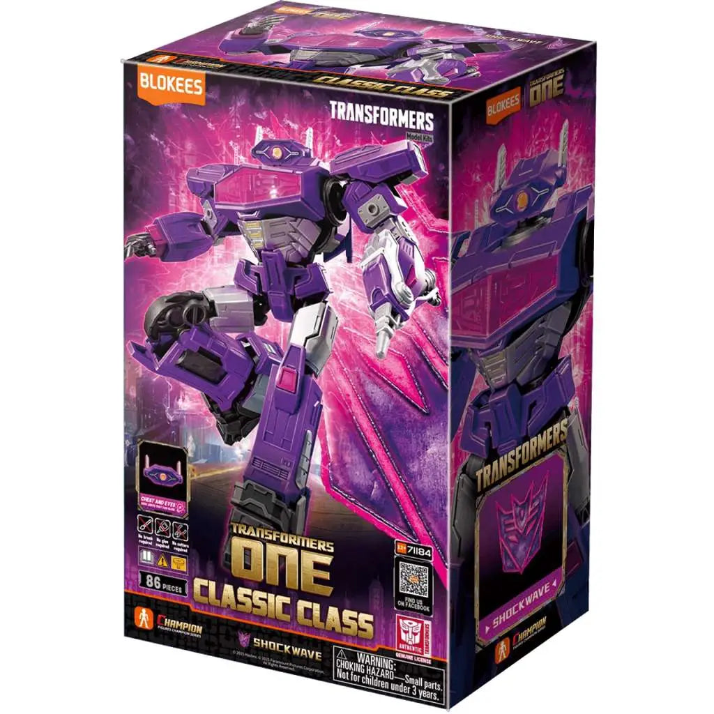 TRANSFORMERS SHOCKWAVE MOVIE 8 CLASSIC CLASS 18 MODEL KIT Frikytopia