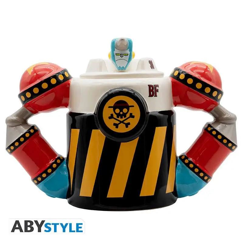 ONE PIECE FRANKY IRON PIRATE SHOGUN 3D Taza
