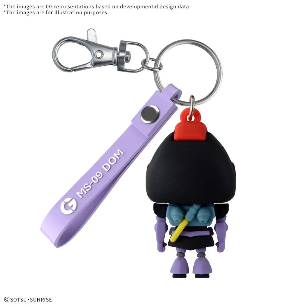 DOMPLA-KUN 3D RUBBER MASCOT Llavero