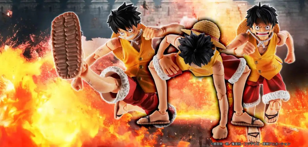 ONE PIECE MONKEY D.LUFFY MARINEFORD SHF Frikytopia