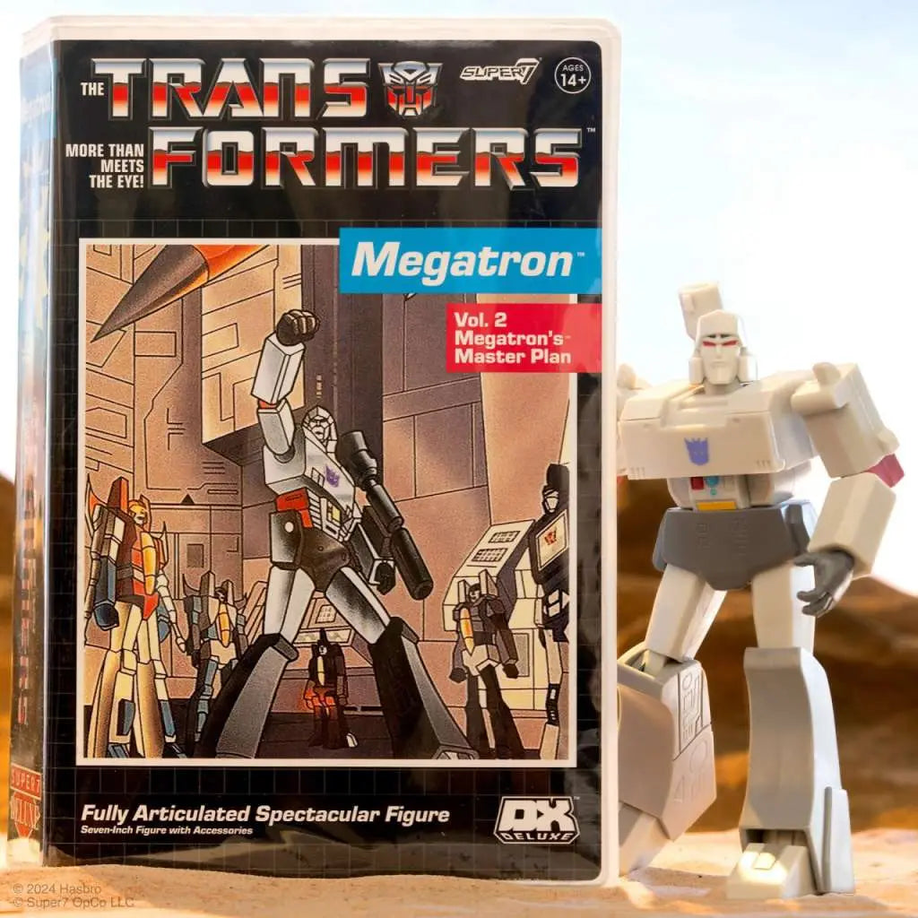 TRANSFORMERS DELUXE MEGATRON (VHS) Figura Frikytopia
