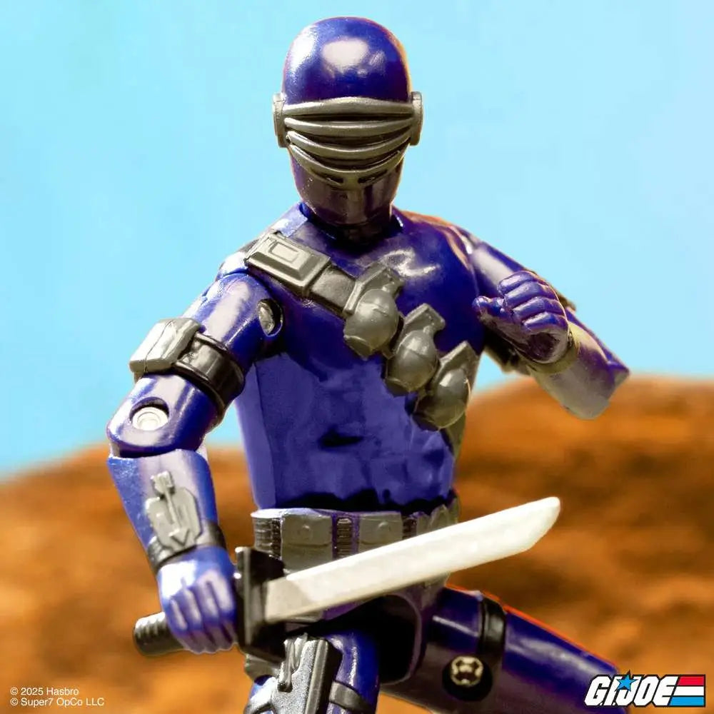 G.I. JOE W03 SNAKE EYES (CARTOON) REACTION+ Figura