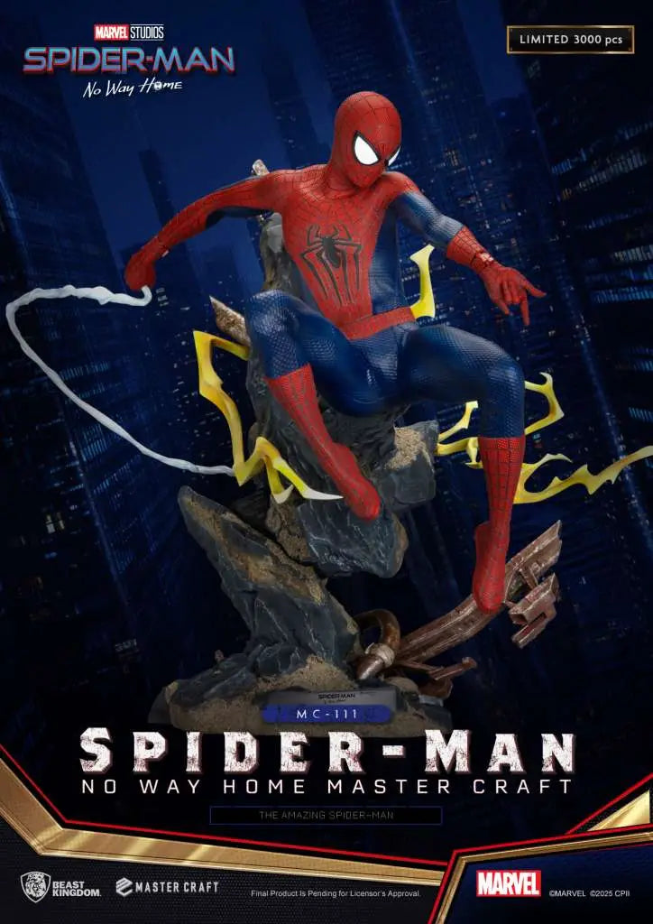 SPIDER-MAN NO WAY HOME THE AMAZING SPIDER-MAN MASTER CRAFT Estatua Frikytopia
