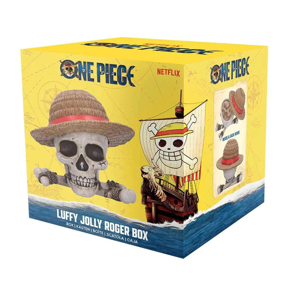 One Piece Bote de almacenamiento Luffy Jolly Roger