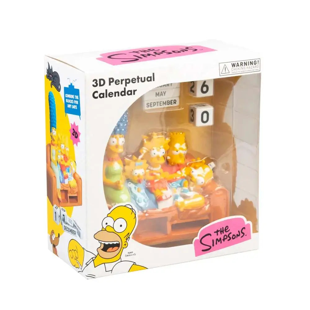 Calendario Perpetuo 3D Los Simpsons