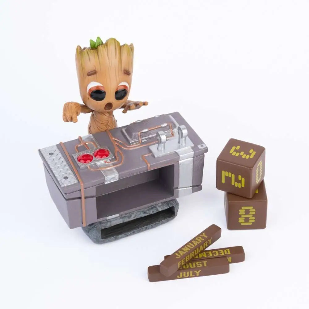 Calendario Perpetuo 3D Groot Death Button Guardianes de la Galaxia Marvel