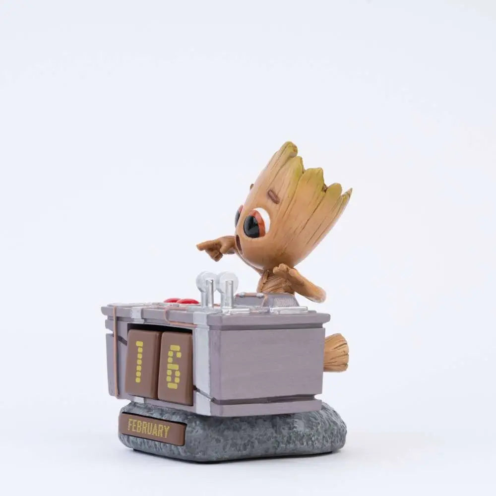 Calendario Perpetuo 3D Groot Death Button Guardianes de la Galaxia Marvel