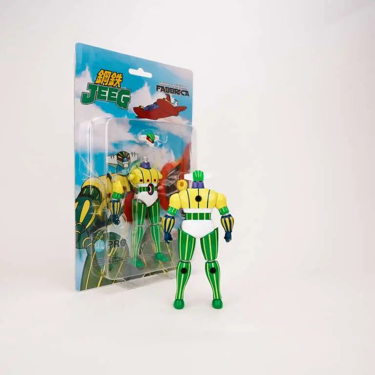 JEEG MINI METAL FABBRICA MANGA (YELLOW) ACTION Figura