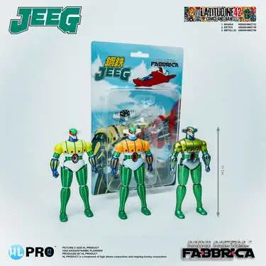 JEEG MINI METAL FABBRICA METALLIC ACTION Figura