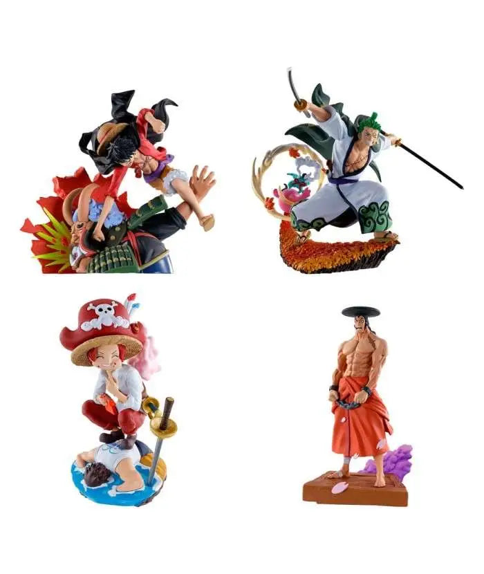 ONE PIECE PETTITRAMA LOGBOX RE BIRTH WANO KUNI VOL 1 SET RERUN Frikytopia