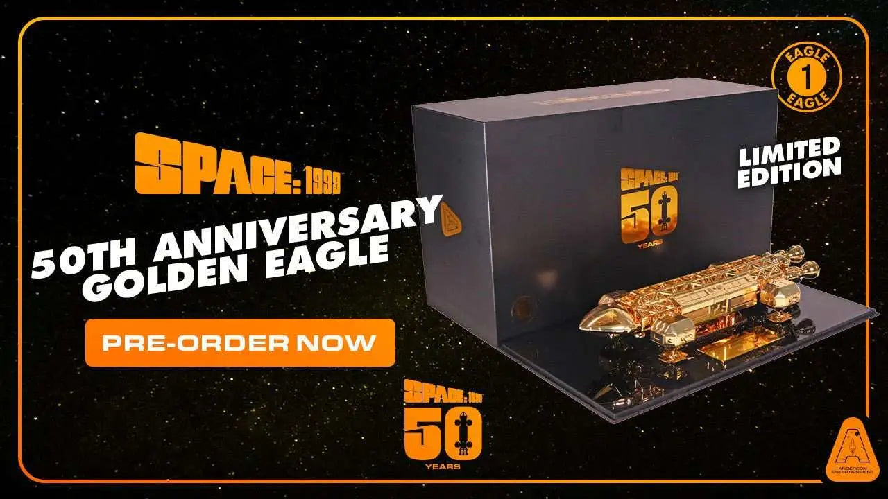 SPACE 1999 50TH ANNIVERSARY GOLDEN EAGLE Frikytopia