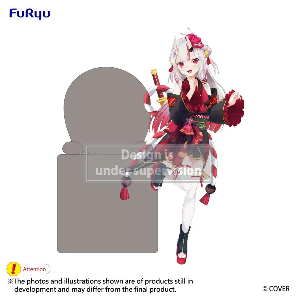 Hololive Production Estatua PVC Hikkake Nakiri Ayame 10 cm