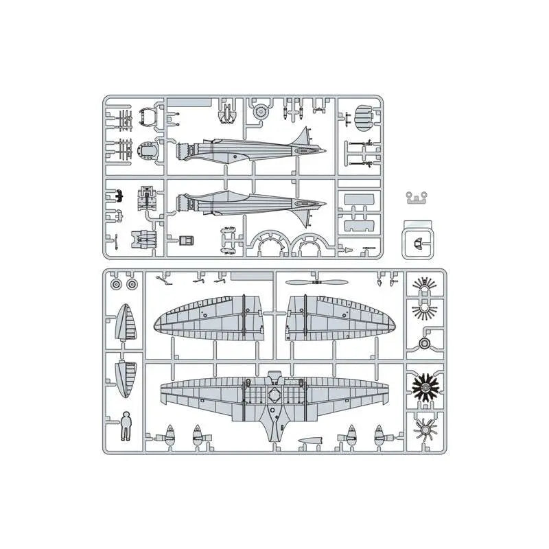 El viento se Kit de modelo 1/48 Chasseur Tipo 9 Prototipo