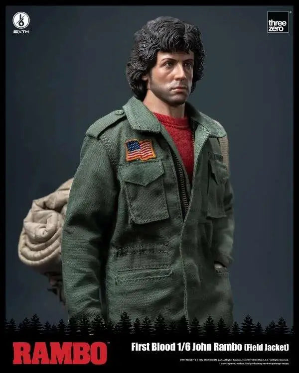 RAMBO FIRST BLOOD JOHN RAMBO FIELD JACKET 1/6 Figura