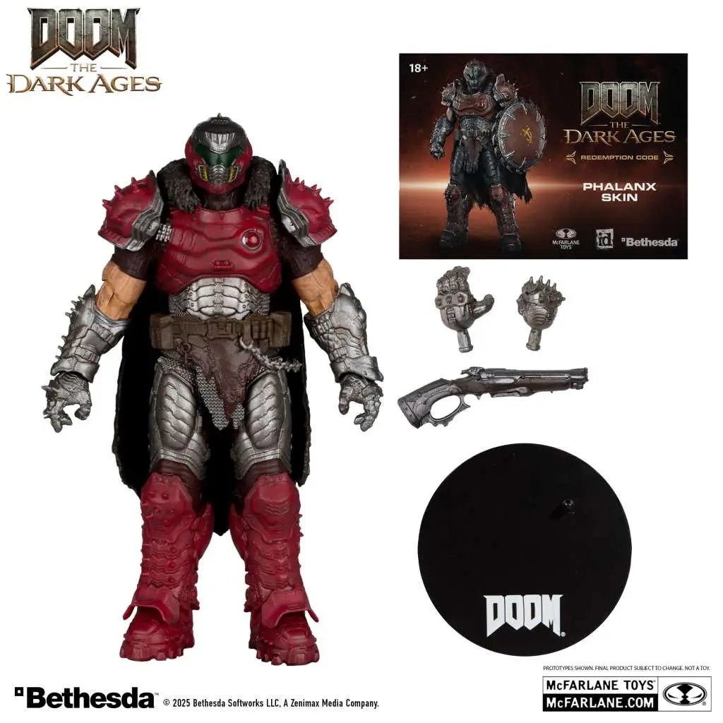 Doom: The Dark Ages Figura Doom Slayer (Phalanx Skin) 18 cm
