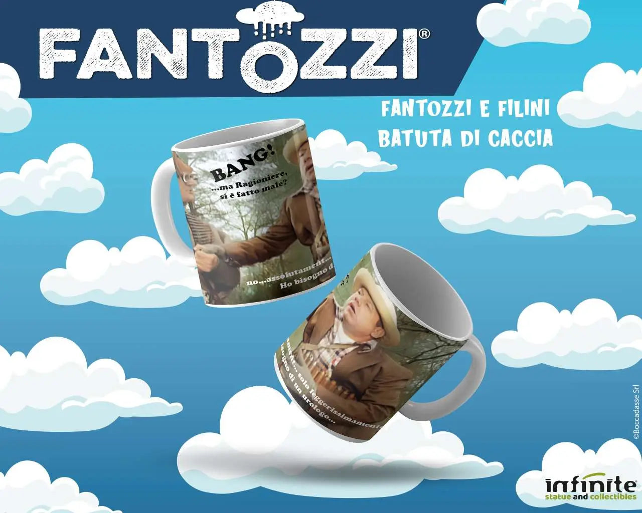 FANTOZZI E FILINI BATTUTA DI CACCIA Taza