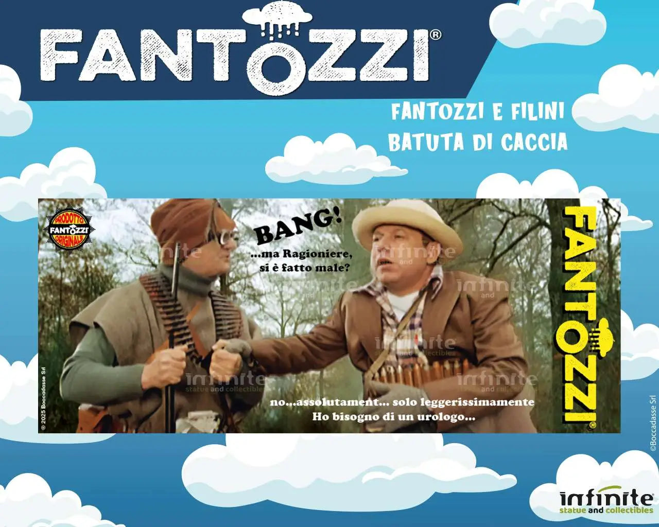 FANTOZZI E FILINI BATTUTA DI CACCIA Taza