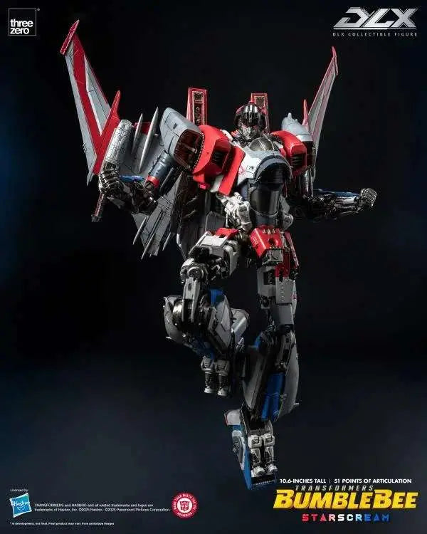 TRANSFORMERS BUMBLEBEE DLX STARSCREAM ACTION Figura