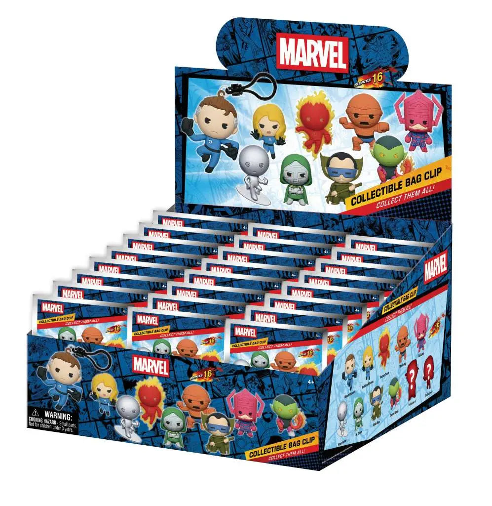 FANTASTIC FOUR CLASSIC Bolsa CLIP BLIND Caja DISPLAY (24)