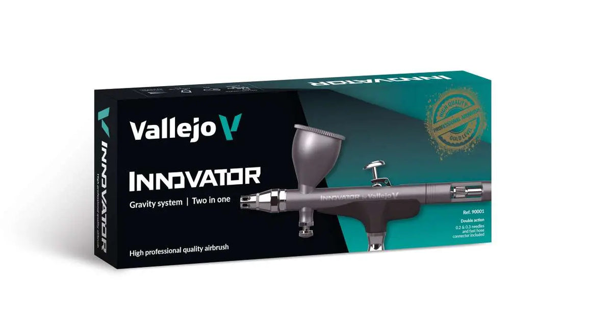 AIRBRUSH INNOVATOR BY VALLEJO 2 EM 1 Frikytopia