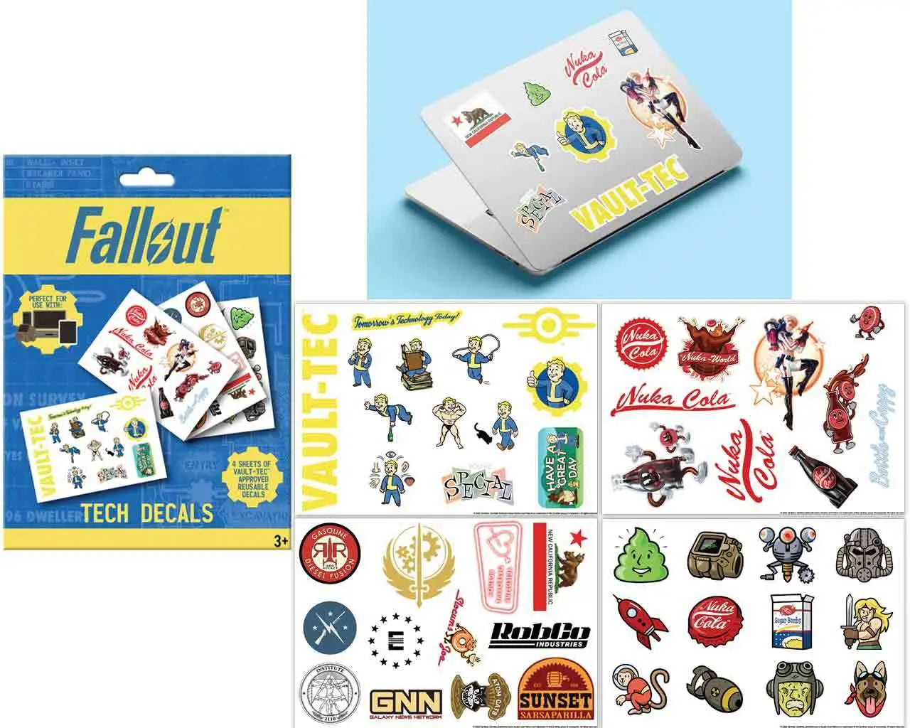 Fallout Pegatina Tech