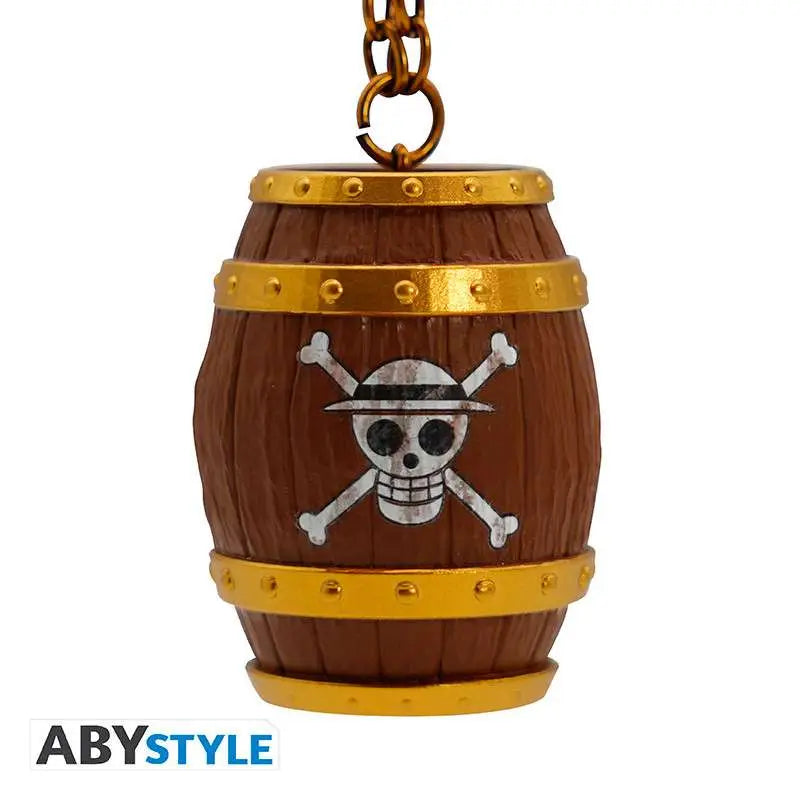 ONE PIECE BARREL 3D Llavero