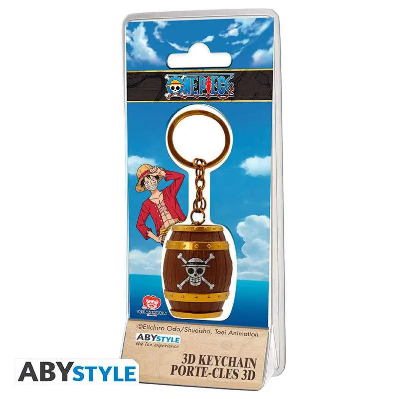 ONE PIECE BARREL 3D Llavero Frikytopia