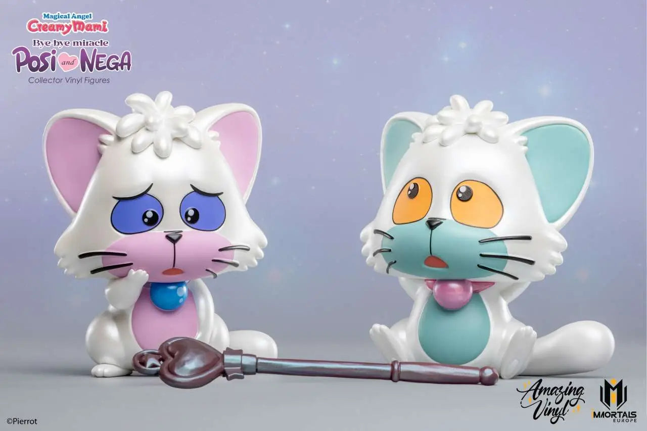 MAGICAL ANGEL CREAMY MAMI POSI AND NEGA BYE BYE MIRACLE VINYL PEARL EXCLUSIVE Figuras Frikytopia