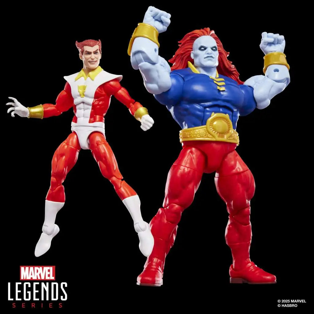 Blister 2 Figuras Starfox & Champion Of The Universe Marvel Legends Series 15 cm