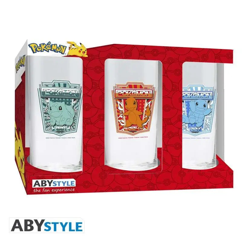 POKEMON Vaso SET (3X) Frikytopia