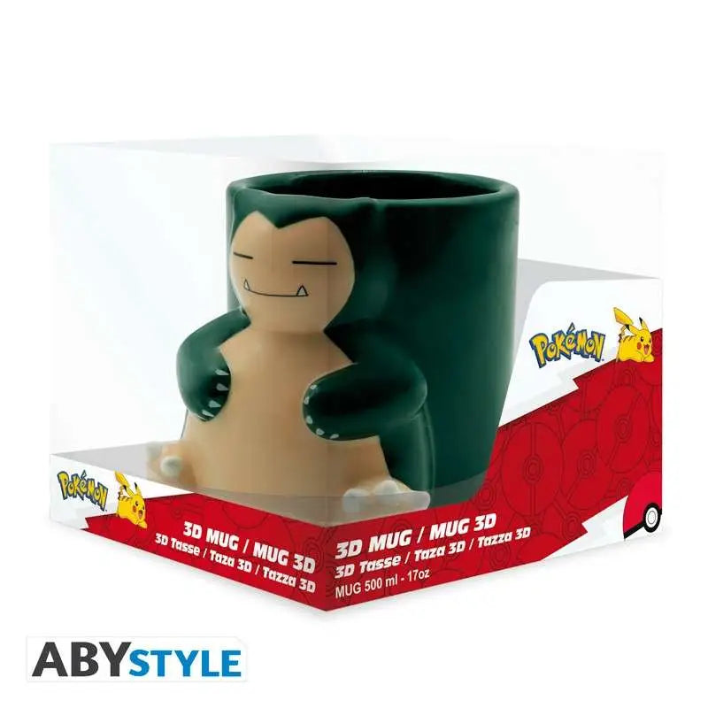 POKEMON SNORLAX 3D Taza Frikytopia